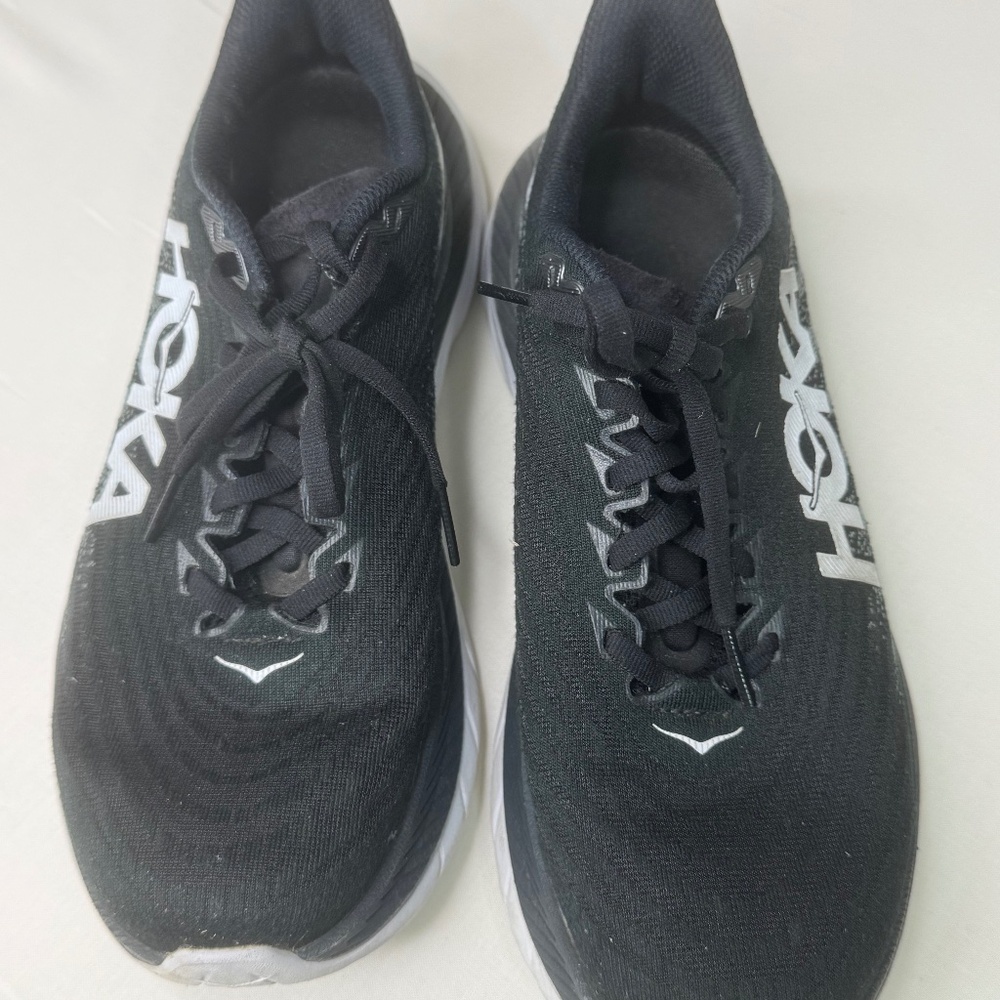 HOKA One One Black Running Shoes – ProFly+ Cushioning, Lightweight – Women 7.5
